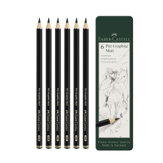 Faber-Castell&#xAE; PITT&#xAE; Matte Graphite Pencil Set